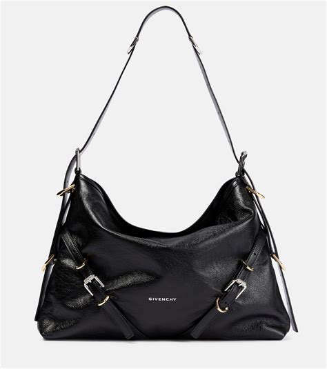 givenchy vegetable tanned leather bag|Givenchy Medium Voyou Leather Hobo Bag .